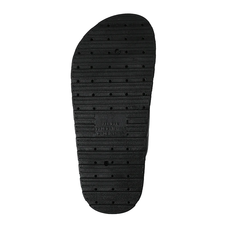 ladies black x-band sandals
