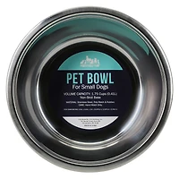 stainless steel pet bowl, 1.75 cup capacity