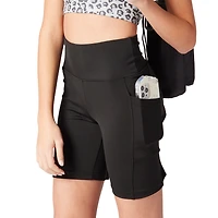 series-8 fitness™ black bike shorts