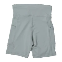 series-8 fitness™ gray bike shorts
