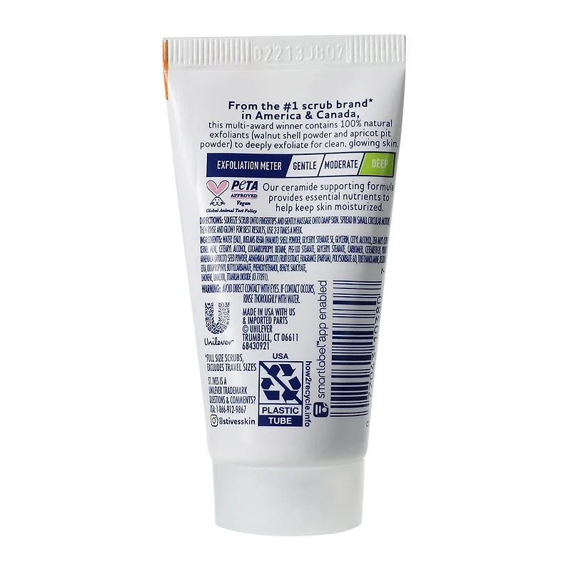 st. ives® apricot fresh skin scrub 1oz