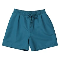 young mens blue nylon shorts