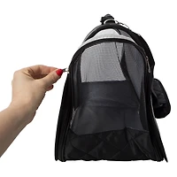 quilted pet carrier bag 17in x 12in