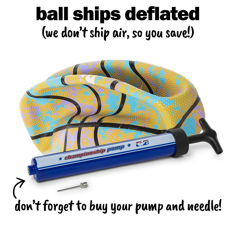 verge® patterned women's official basketball 28.5in