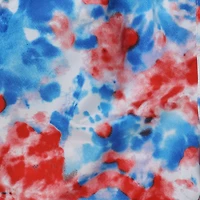 young men's red, white & blue swim shorts