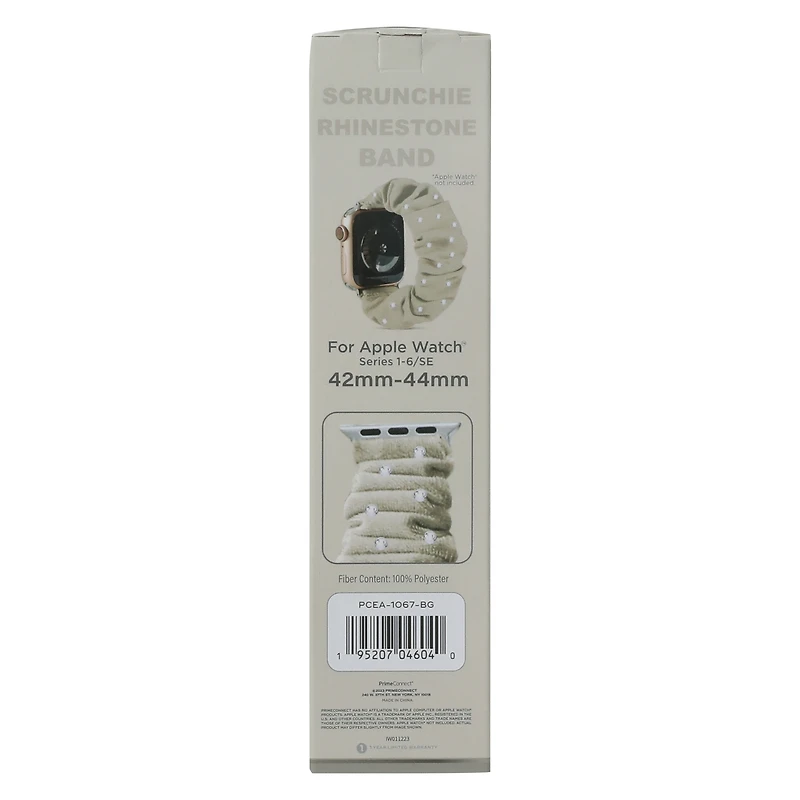 scrunchie rhinestone band for Apple Watch® 42/44mm