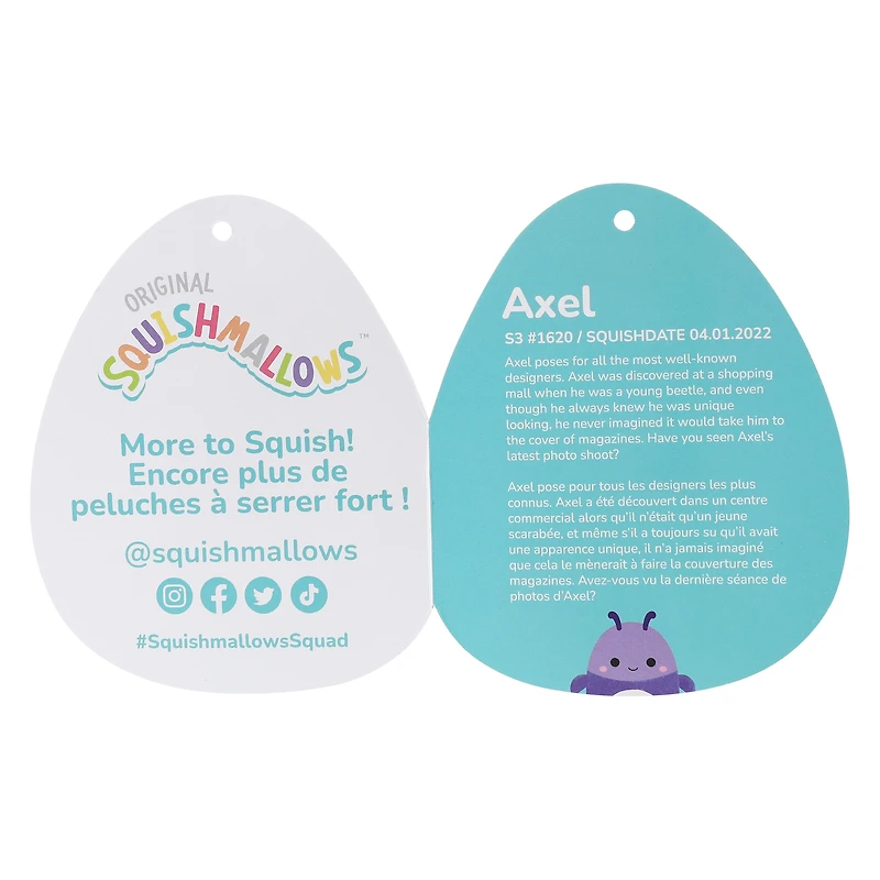 squishmallows™ plush clip-on 3.5in