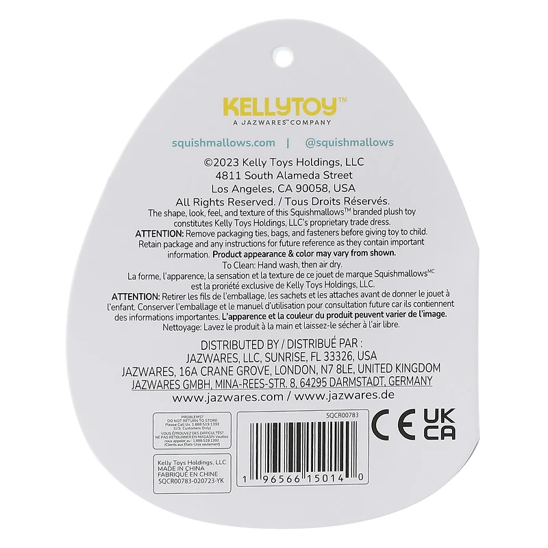 squishmallows™ plush clip-on 3.5in