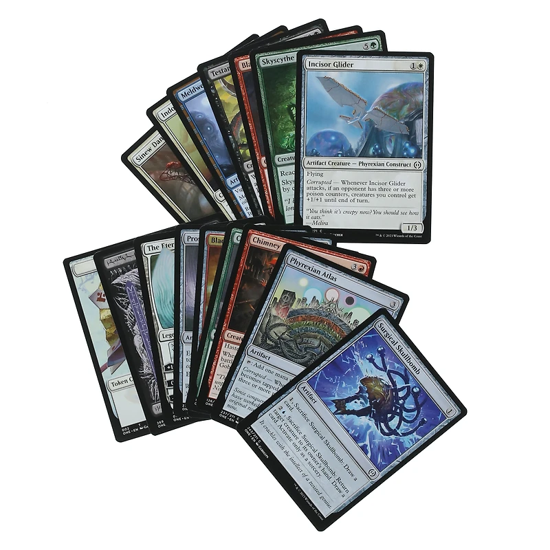 magic: the gathering® phyrexia™ draft booster, 15 cards