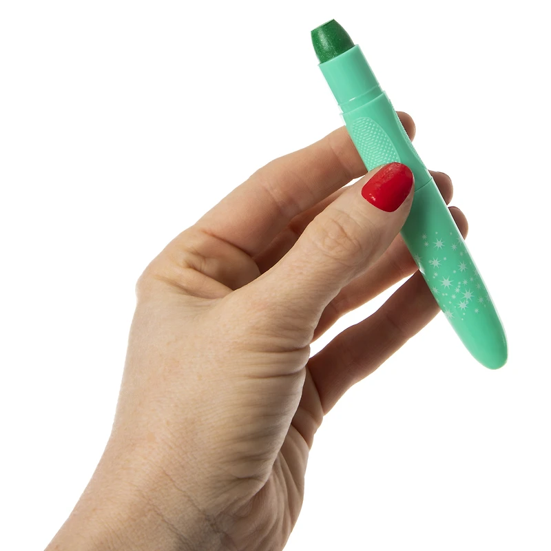 Anker Art Metallic Twist-Ups Watercolor Gel Crayons 12-Count