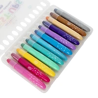 Anker Art Metallic Twist-Ups Watercolor Gel Crayons 12-Count