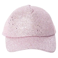 glitter trucker hat