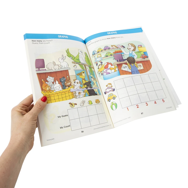 school zone® preschool scholar workbook