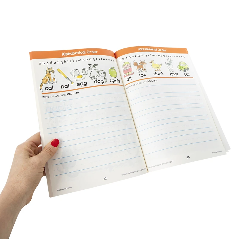school zone® kindergarten scholar workbook