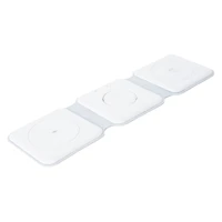 3-in-1 foldable wireless charger for AirPods®, Apple Watch® & phone 17.5W