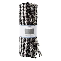 black & white chindi rug 3ft x 5ft