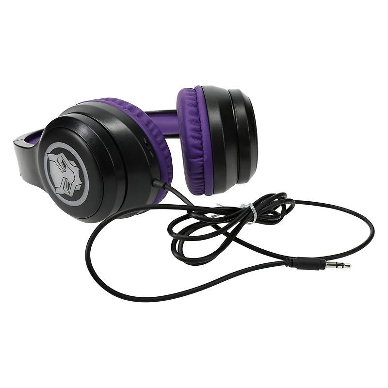 Marvel LED Wired Headphones - Black Panther