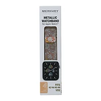 metallic watchband for Apple Watch® 42mm-49mm