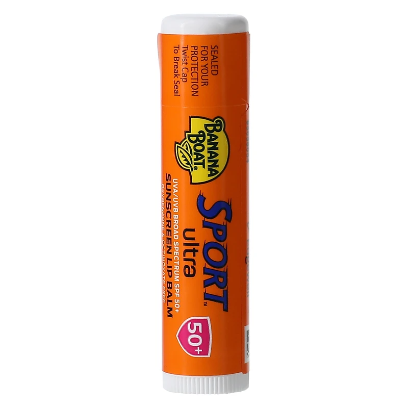 banana boat® sport ultra SPF 50+ sunscreen lip balm 0.15oz