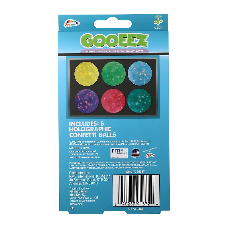 gooee-z fidget toys 6-pack