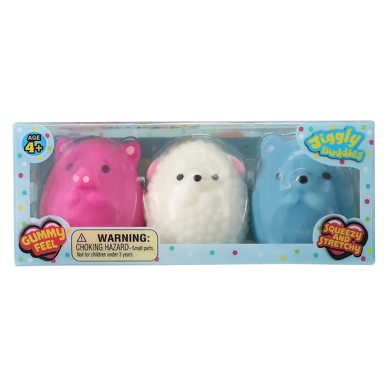 squeesh yum® jiggly buddies 3-count