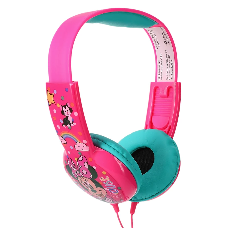 kid safe disney minnie headphones
