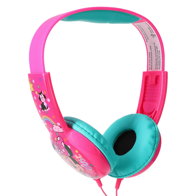 kid safe disney minnie headphones