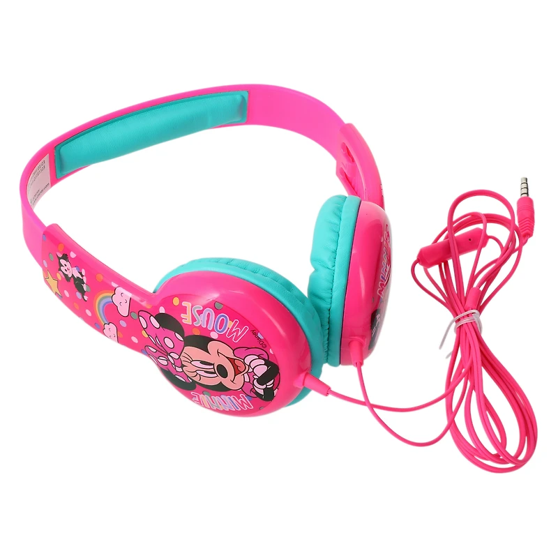 kid safe disney minnie headphones