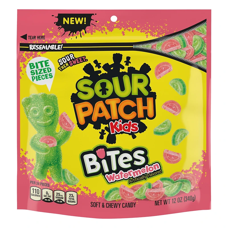 sour patch kids® watermelon bites 12oz