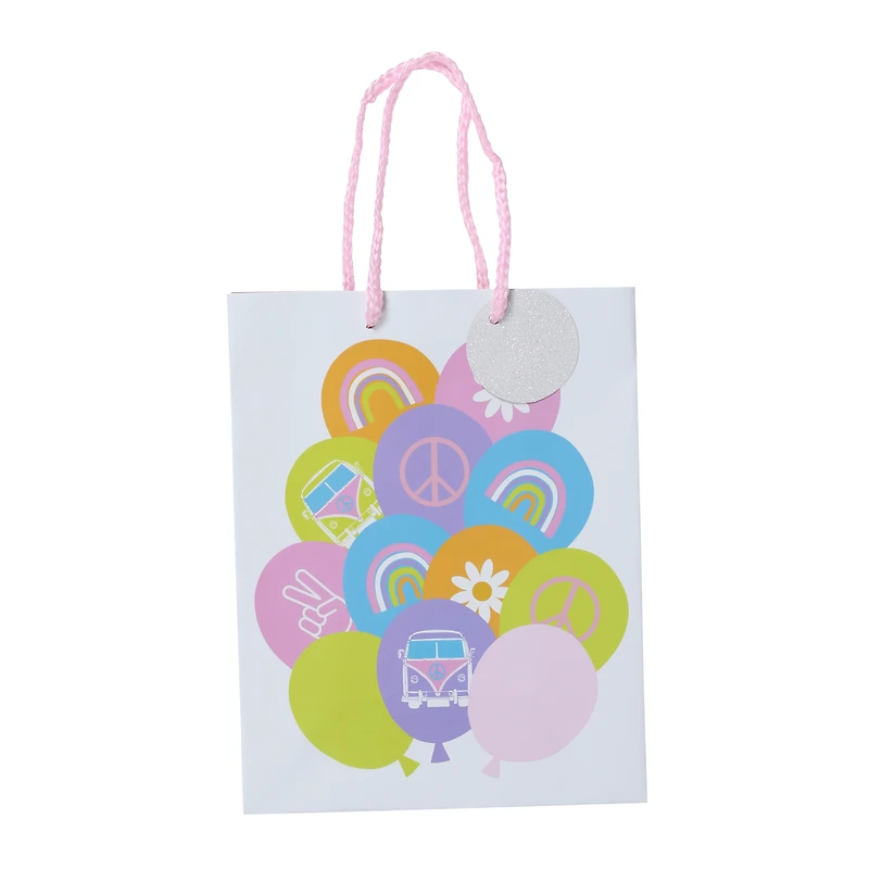 medium print gift bag 9in x 7in