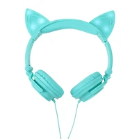 LED light up animal ears headphones
