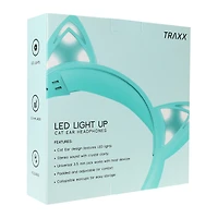 LED light up animal ears headphones