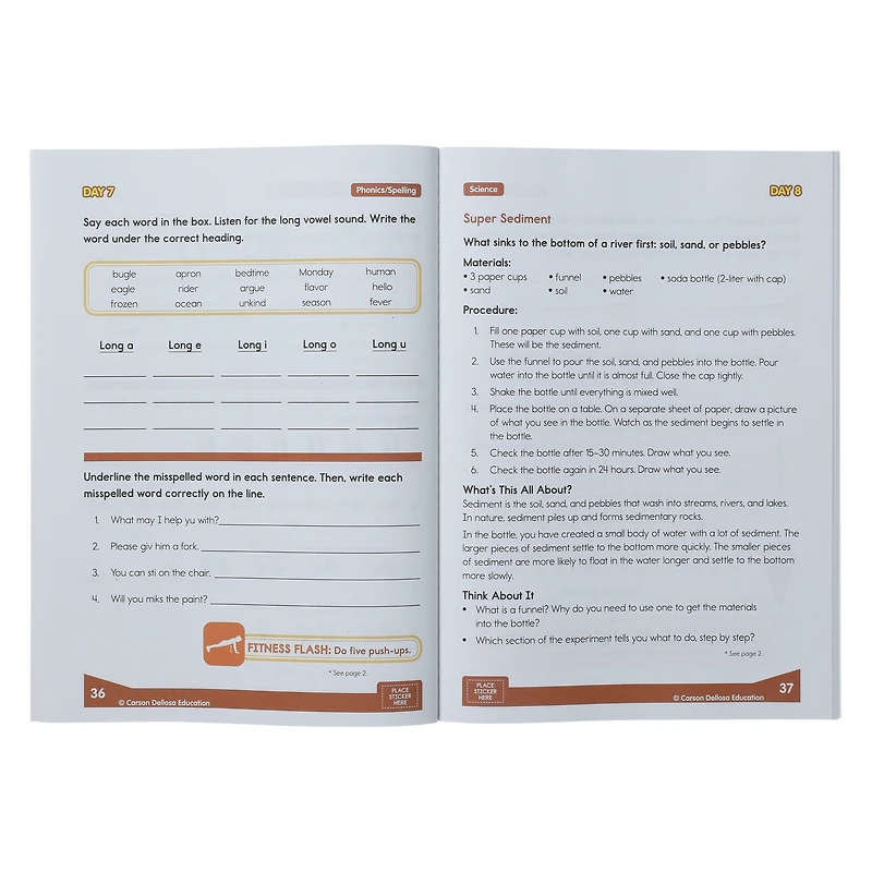 summer bridge activities quick workbook grades to