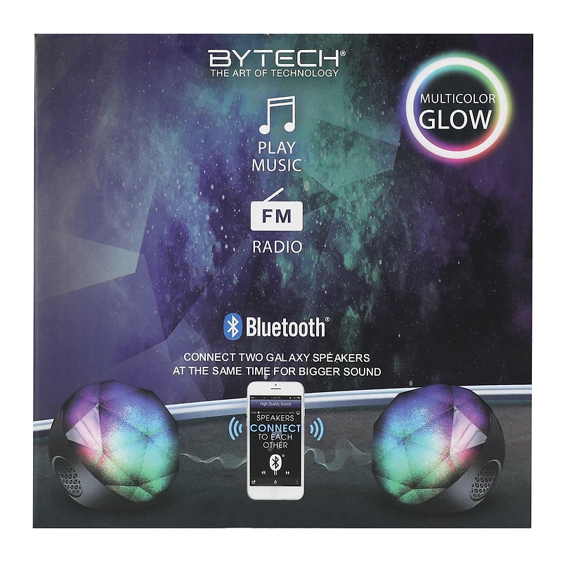 Bluetooth® Multicolor Galaxy Speaker