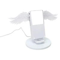 LED angel wing wireless charging stand 5W