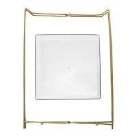 clear accent table 23in x 11.61in