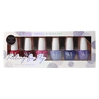 smoke & mirrors feeling fly nail polish set 6-count