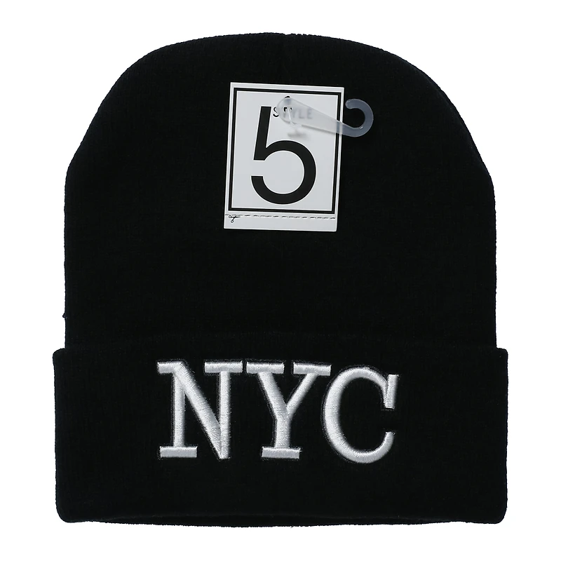 NYC beanie hat