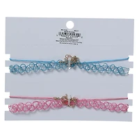 tear & share friendship necklaces 4-piece set