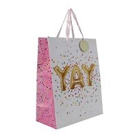 large confetti gift bag 12.75in x 10.37in