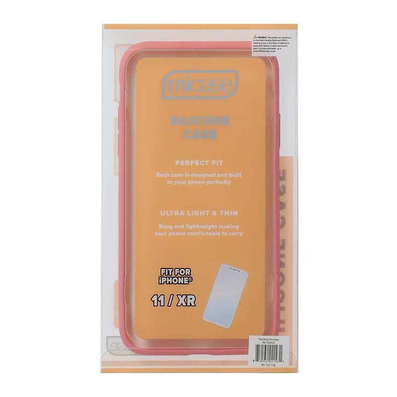 iPhone 11®/XR® silicone phone case