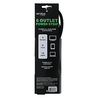 6-outlet power strip 3ft long