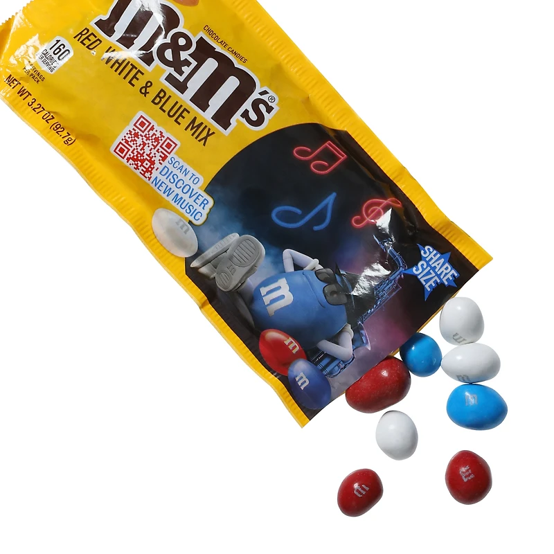 peanut m&m’s® red white & blue share size 3.27oz