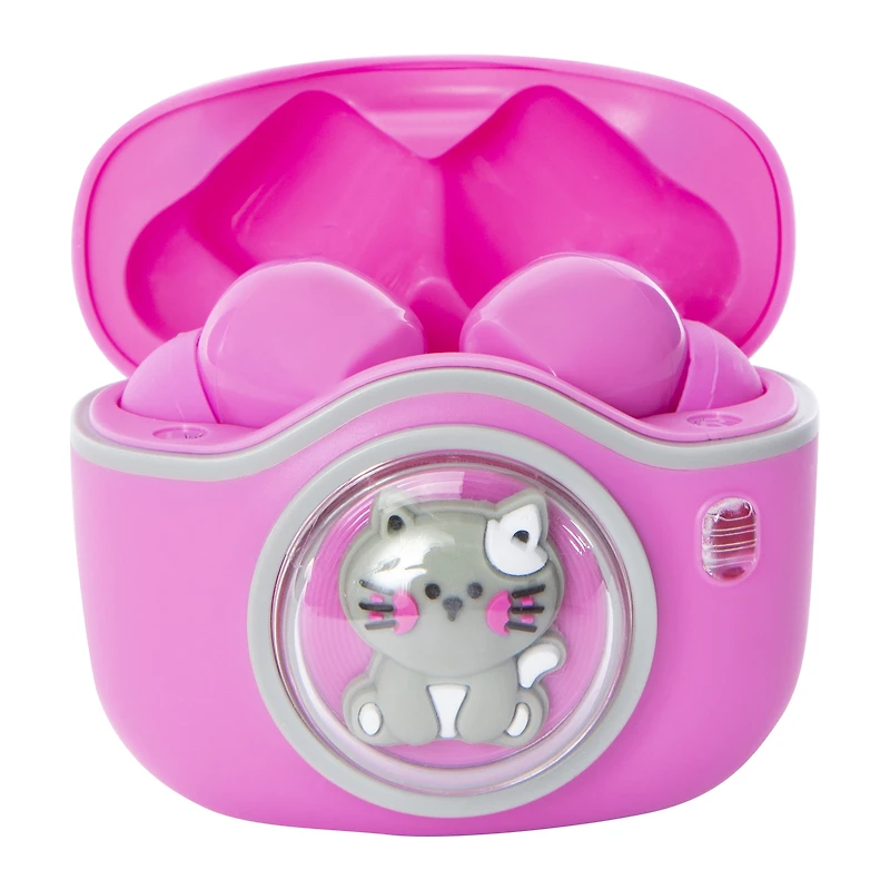 bluetooth® kawaii true wireless earbuds with mic