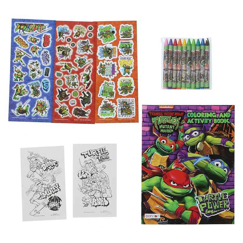 teenage mutant ninja turtles super activity kit 20-piece