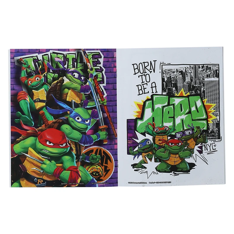 teenage mutant ninja turtles super activity kit 20-piece