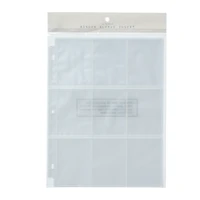 binder sleeve inserts with card pockets 10-count