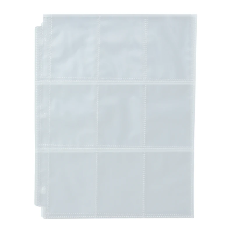binder sleeve inserts with card pockets 10-count