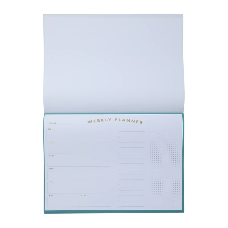 weekly planner desk pad 8.4in x 11.8in