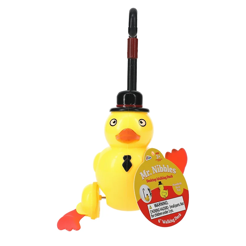 mr. nibbles desktop walking duck